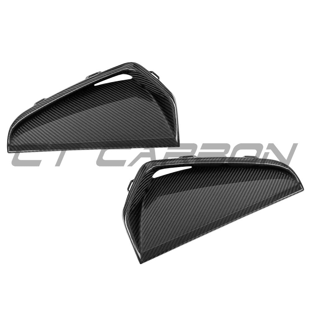 Audi RS3 8Y Facelift 2024+ Carbon Fibre Front Bumper Vents - view 5