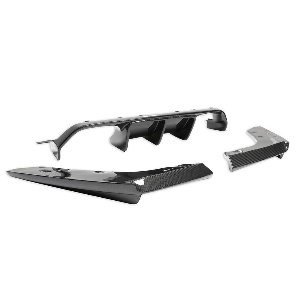 BMW M3/M4 F80/F82/F83 2014-2020 Dry Carbon Diffuser - V7