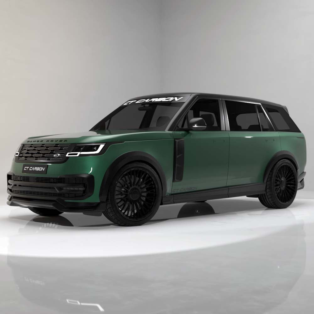 Range Rover L460 2022+ Carbon Fibre Side Skirts - Lwb - CT Design - view 3