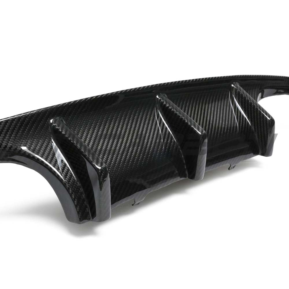 BMW M3/M4 F80/F82/F83 2014-2020 Dry Carbon Fibre Diffuser - V6 - view 7