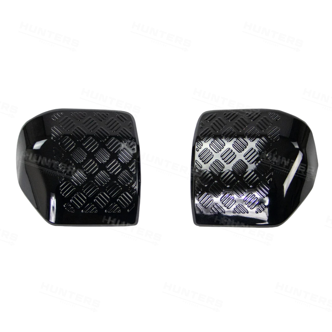 Defender L663 Chequer Plate Wing Mirror Covers