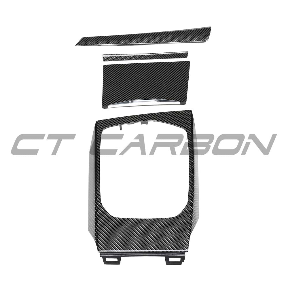 BMW Gxx 2020-2021 Carbon Fibre Center Console Trim - Rhd - view 2