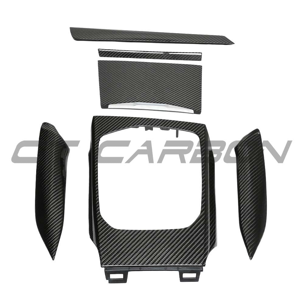 BMW Gxx 2020-2021 Carbon Fibre Center Console Trim - Lhd - view 2