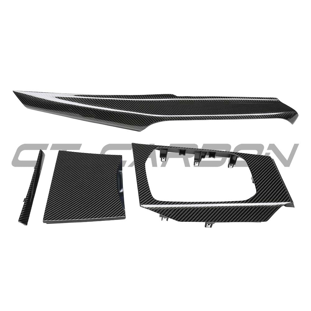 BMW Gxx 2025+ LCI Carbon Fibre Center Console Trim - Rhd - view 2