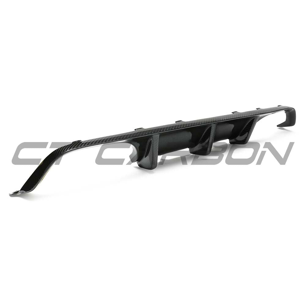 BMW M3/M4 F80/F82/F83 2014-2020 Dry Carbon Fibre Diffuser - V6 - view 2