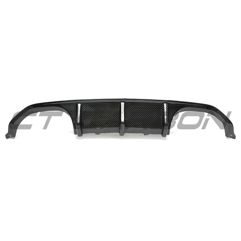 BMW M3/M4 F80/F82/F83 2014-2020 Dry Carbon Fibre Diffuser - V6 - view 3