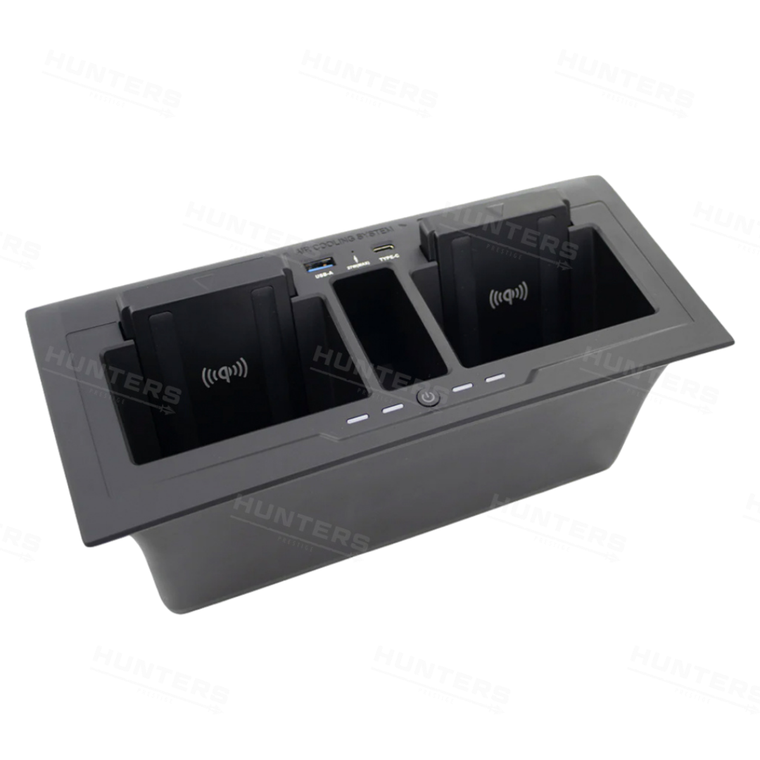 Defender L663 Centre Console Twin Wireless Charging Dock - view 2