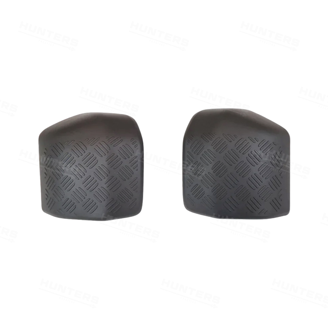 Defender L663 Chequer Plate Wing Mirror Covers - view 2