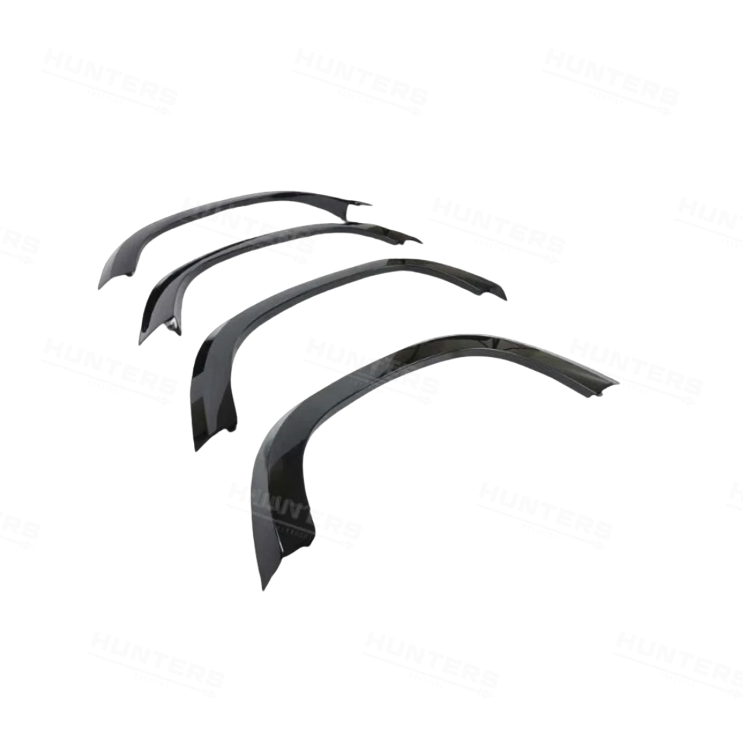 Defender L663 90 Gloss Black Wide Wheel Arch Kit