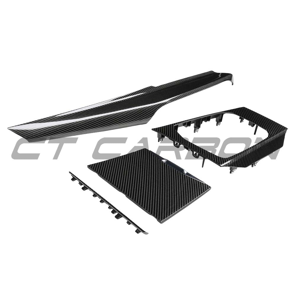 BMW Gxx 2025+ LCI Carbon Fibre Center Console Trim - Rhd - view 3