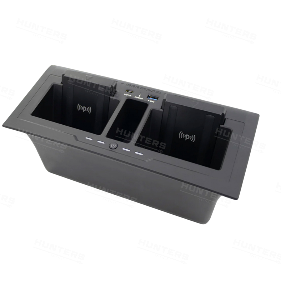 Defender L663 Centre Console Twin Wireless Charging Dock - view 3