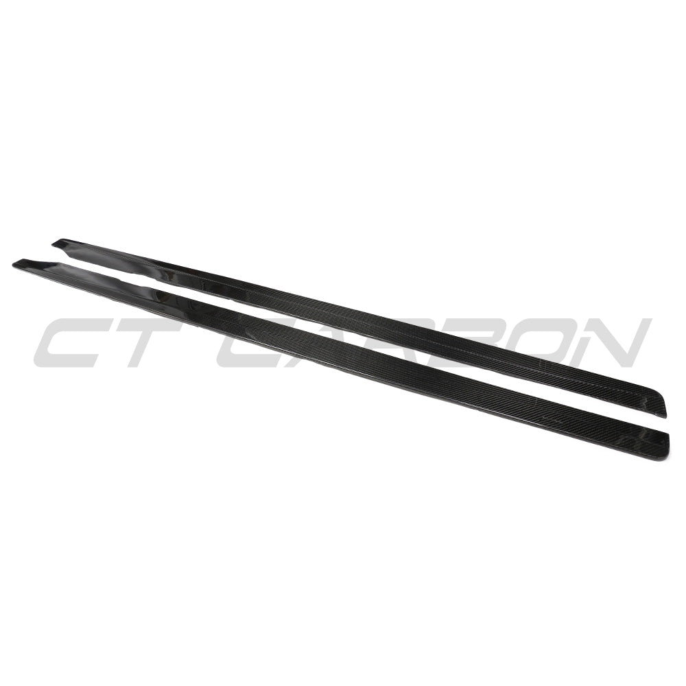 BMW G87 M2 Carbon Fibre Side Skirts - V4 - view 3