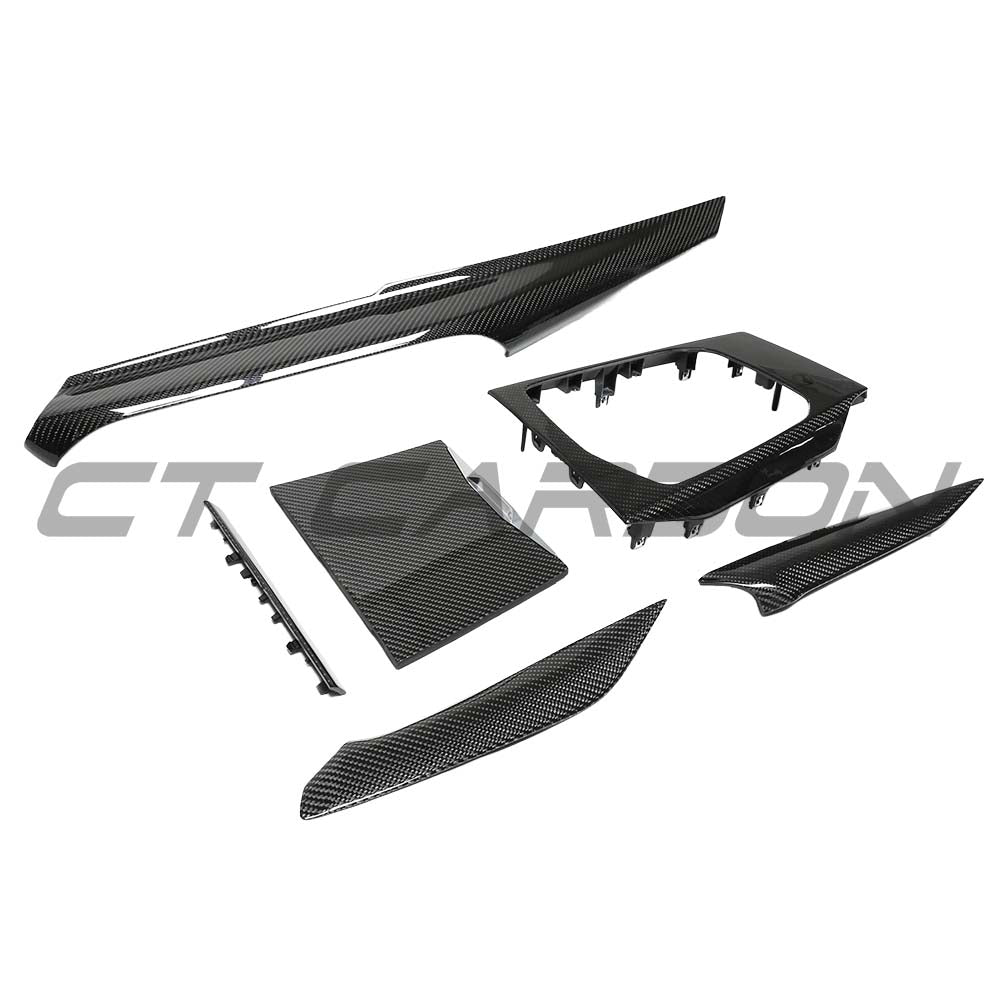 BMW Gxx 2025+ LCI Carbon Fibre Center Console Trim - Lhd - view 3