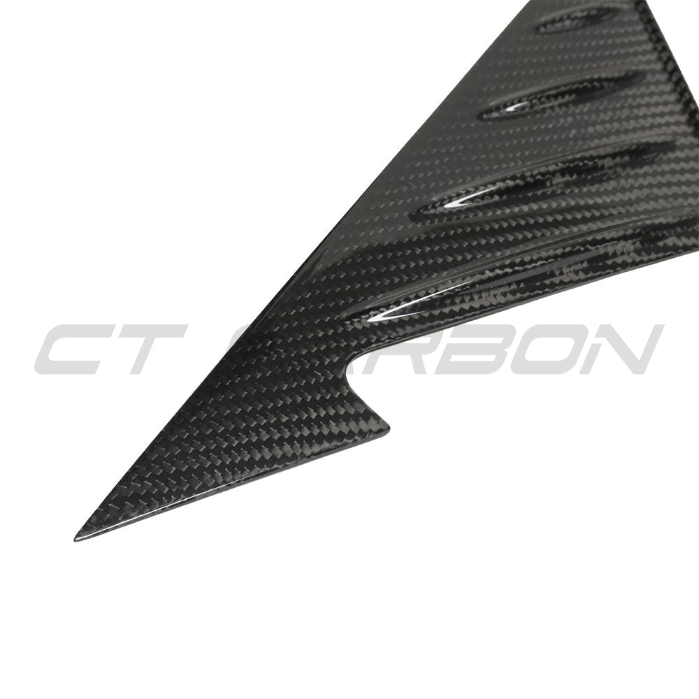 BMW G82 M3 2020+ Dry Carbon Fibre Mirror Pillar Trim - view 5