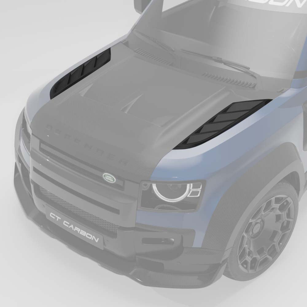 Defender 90 L663 2020+ Full Carbon Fibre Wide Arch Kit - V2 - CT Design - view 5
