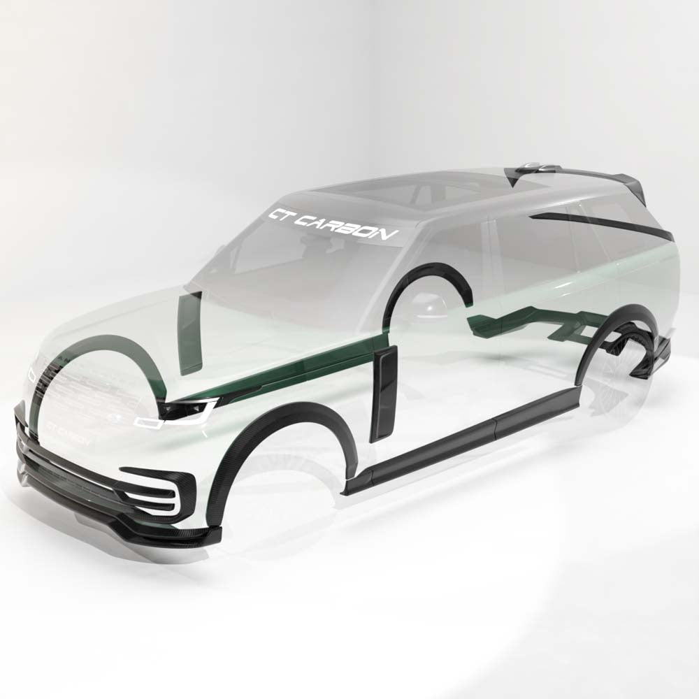 Range Rover L460 (lwb) 2022+ Ultimate Carbon Fibre Kit - CT Design - view 31