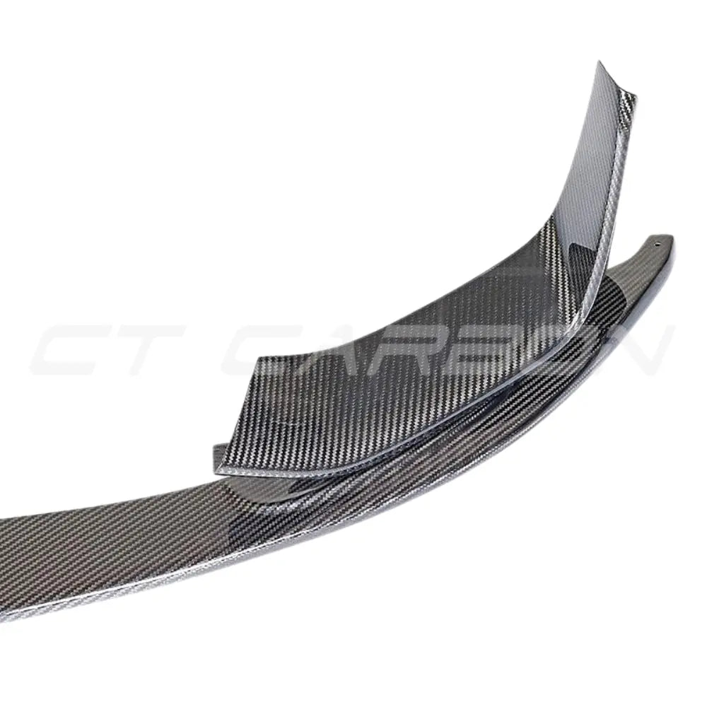 BMW M3/M4 F80/F82/F83 2014-2020 Carbon Fibre Splitter (3 Piece) - V1 - view 9