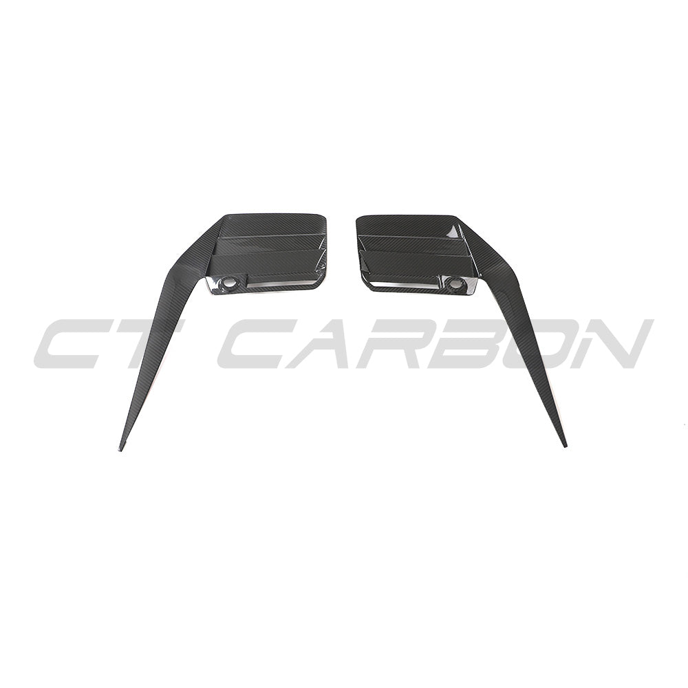 BMW G87 M2 2023+ Carbon Fibre Rear Bumper Trim - V2 - view 4
