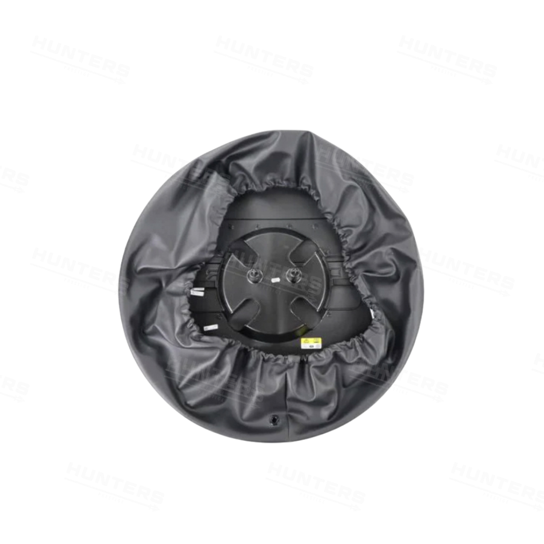 Defender L663 LR Genuine Gloss Black Spare Wheel Cover - view 4