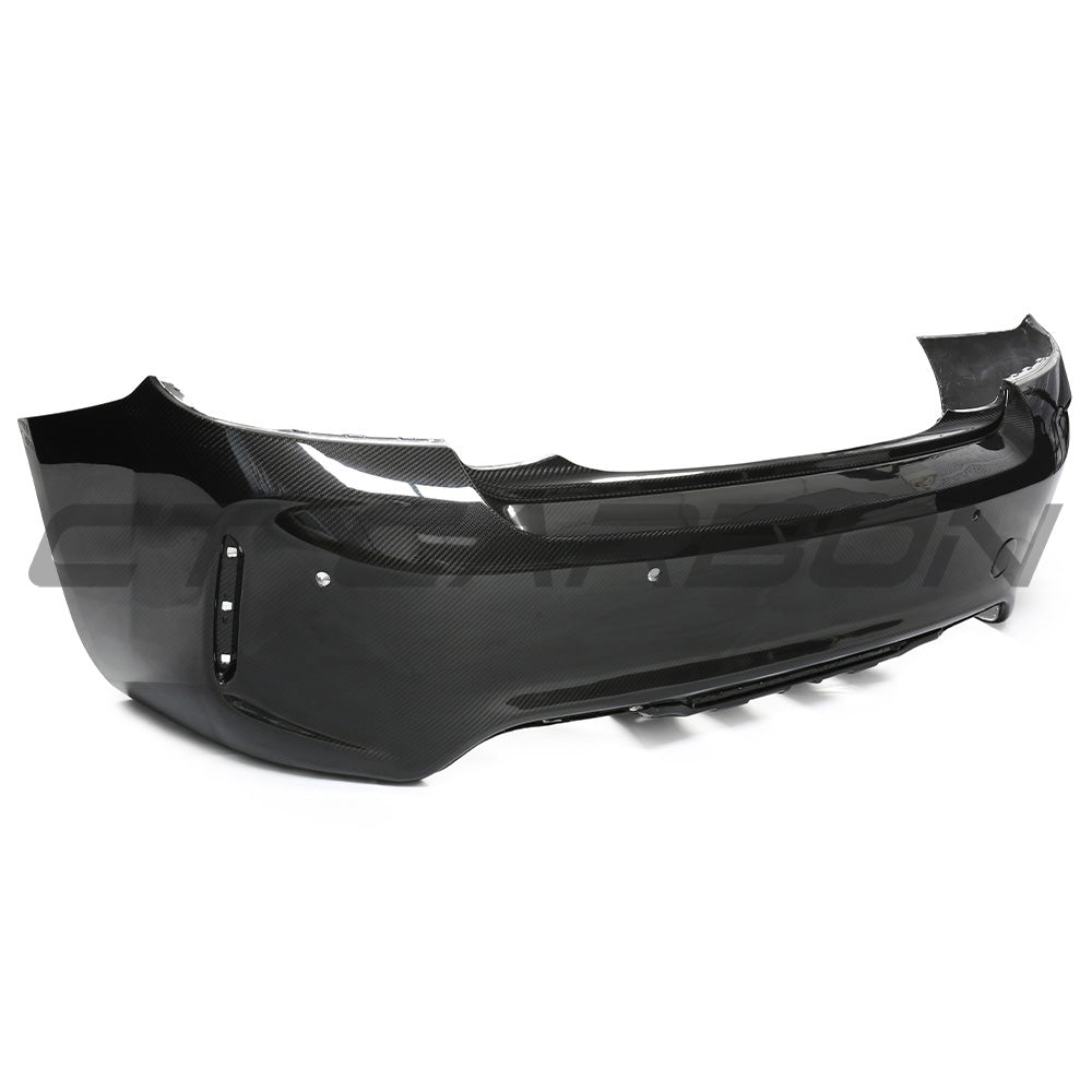 BMW F87 M2/M2C Carbon Pre-preg Fibre Rear Bumper - view 9