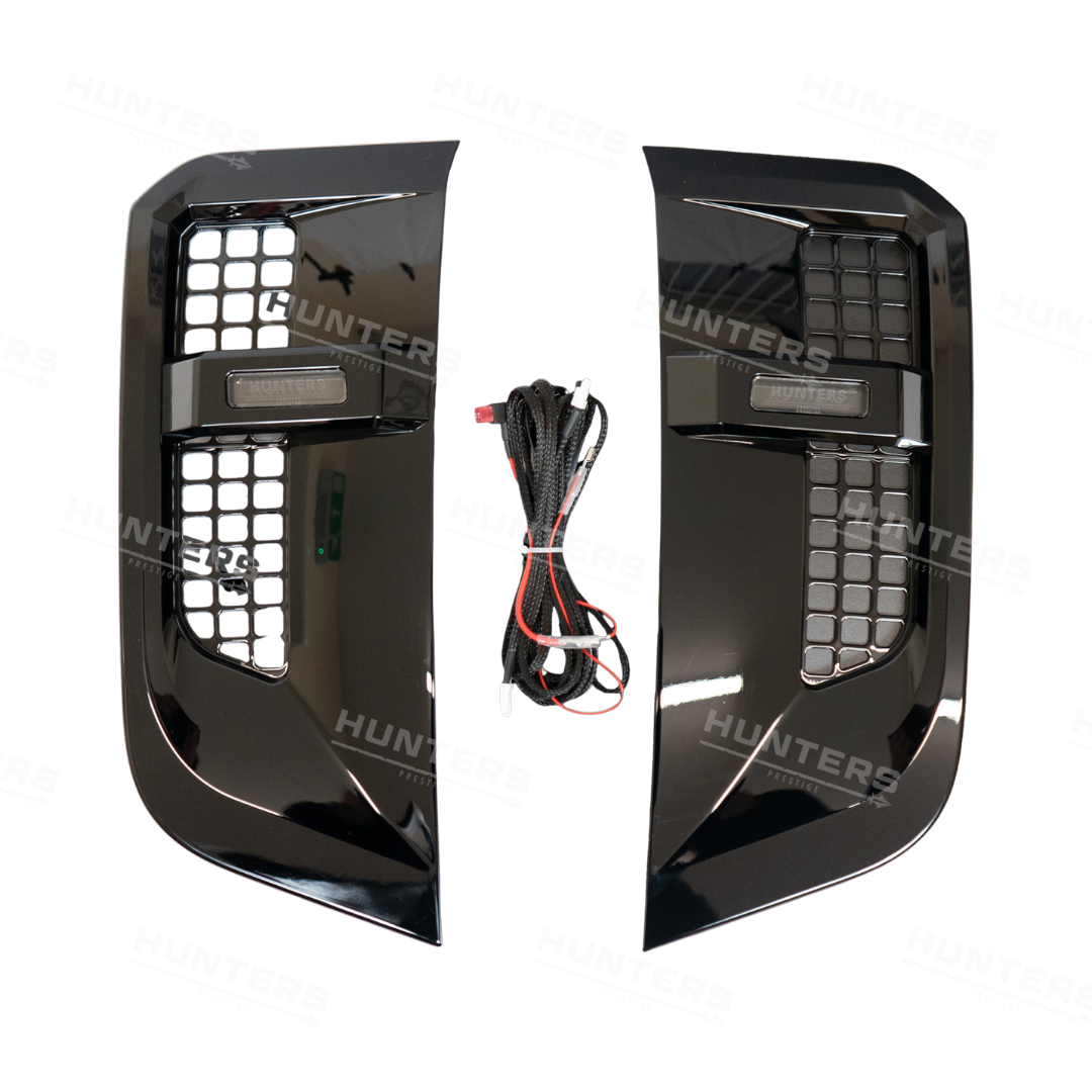 Defender L663 Hunters LED Side Vents - view 4
