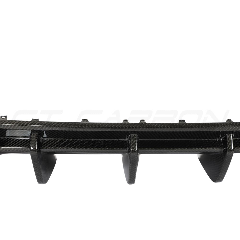 Audi RS3 8Y 2022-2024 Saloon Carbon Fibre Diffuser V1 - CT Design - view 7