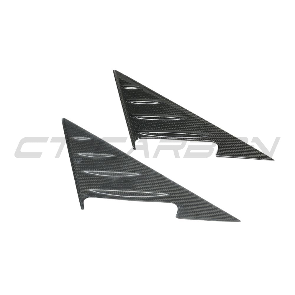 BMW G87 M2 2023+ Dry Carbon Fibre Mirror Pillar Trim - view 3