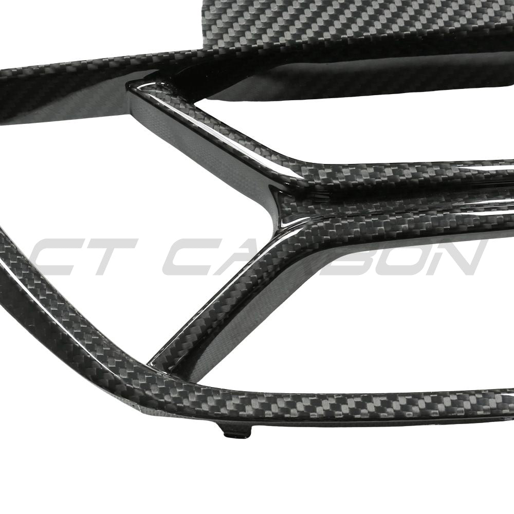 BMW 4 Series 2020+ G22/G23 Carbon Fibre CSL Grille - With Acc - view 2