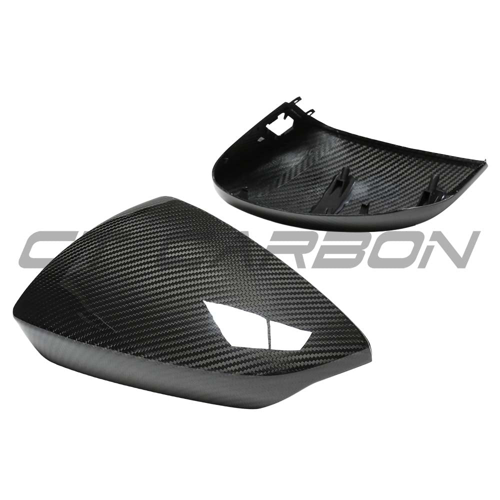 Audi A3/S3/RS3 8Y 2022+ Carbon Fibre Mirrors With Lane Assist - Lhd - view 8