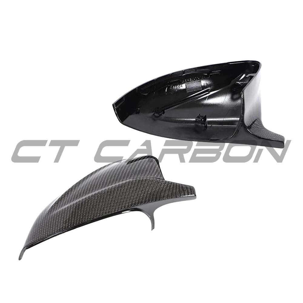 Audi A3 S3 RS3 8V Carbon Fibre Mirror Covers V2 - Without Lane Assist - view 9
