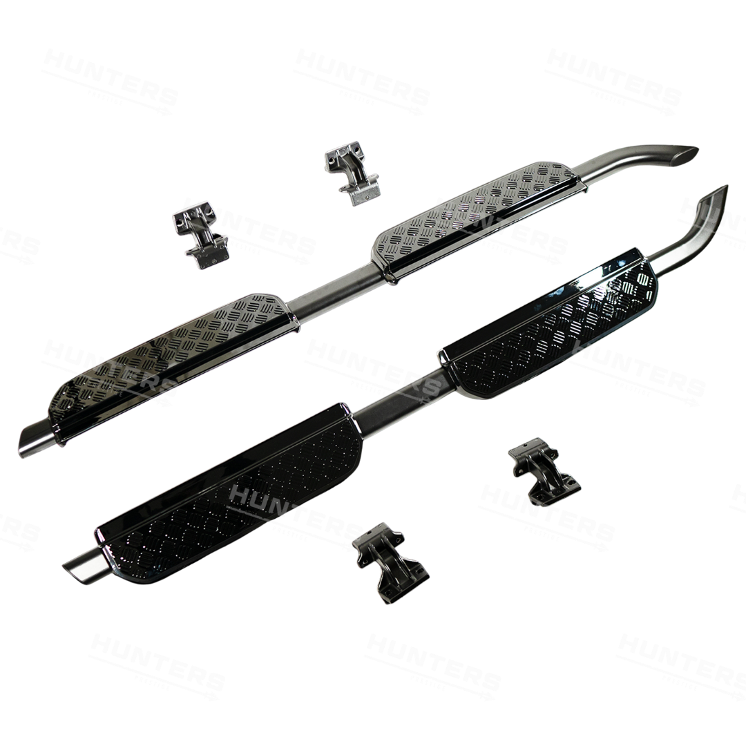 Defender L663 Fixed Side Step Kit