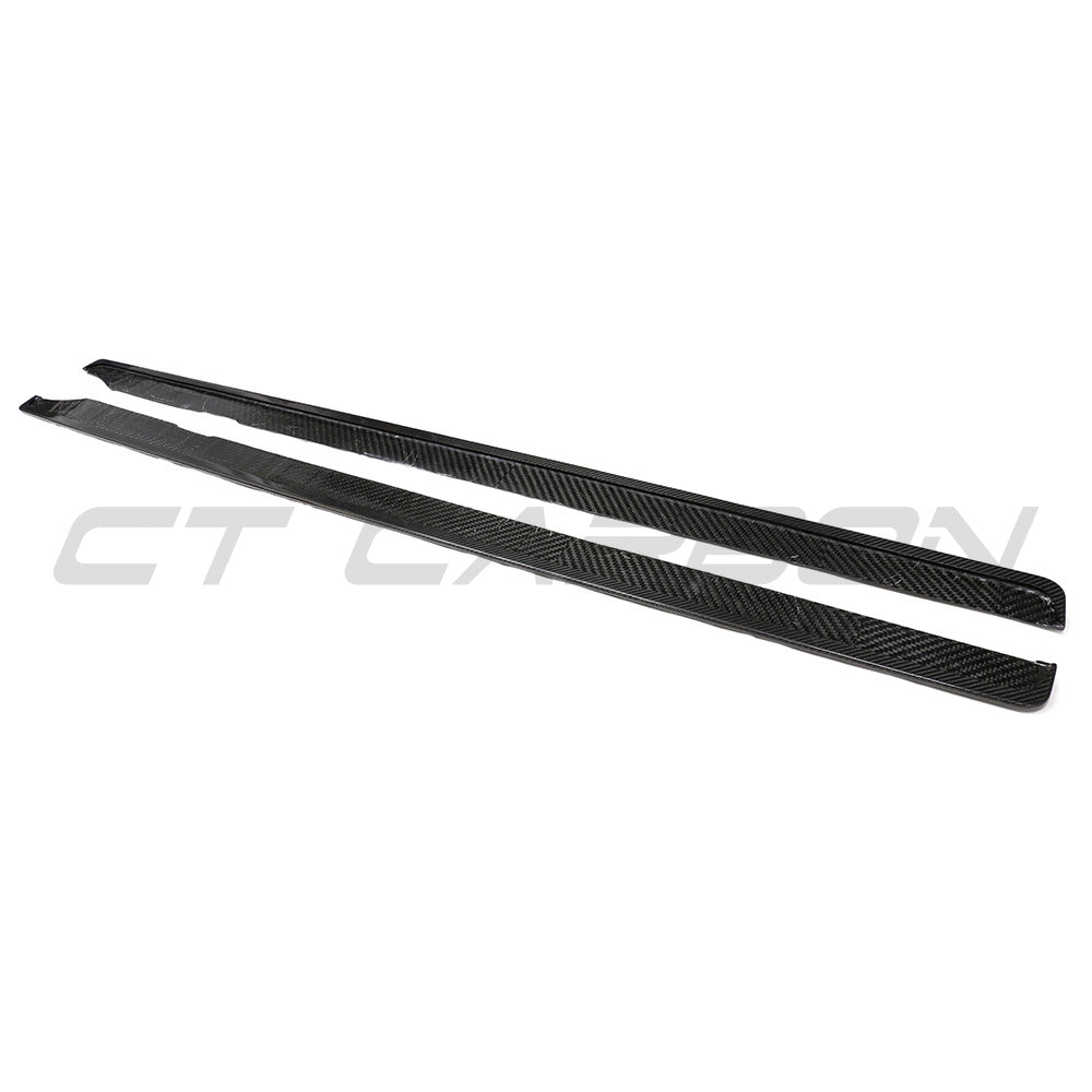 BMW G87 M2 Carbon Fibre Side Skirts - V4 - view 7