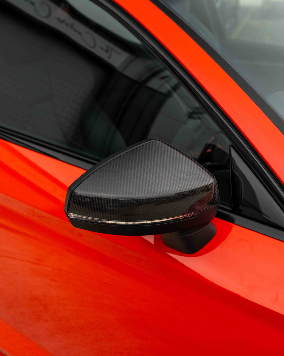 Audi A3 S3 RS3 8V Pre-preg Carbon Fibre Mirrors - With Lane Assist - view 6
