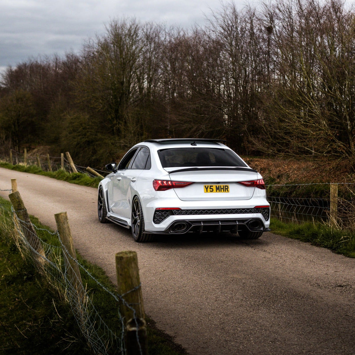 Audi A3/S3/RS3 8Y 2022+ Saloon Carbon Fibre Spoiler - CT Design - view 7