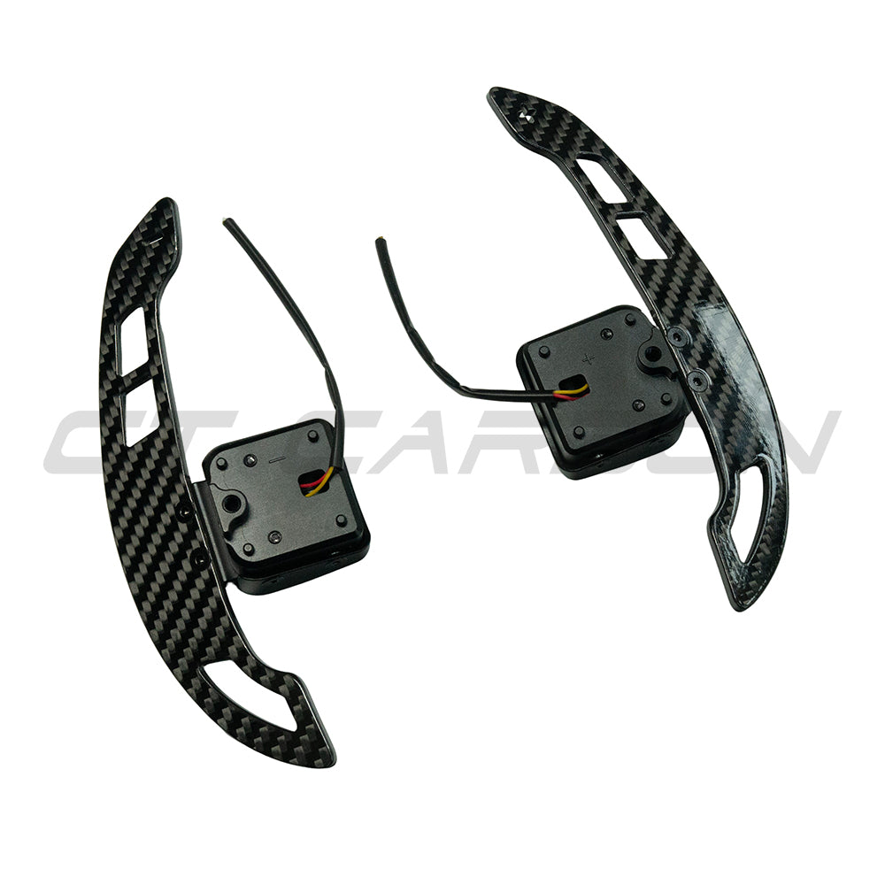 Audi A3/S3/RS3 A4/S4/RS4 A5/S5/RS5 2014+ Magnetic Carbon Fibre Shifter Paddles - view 7