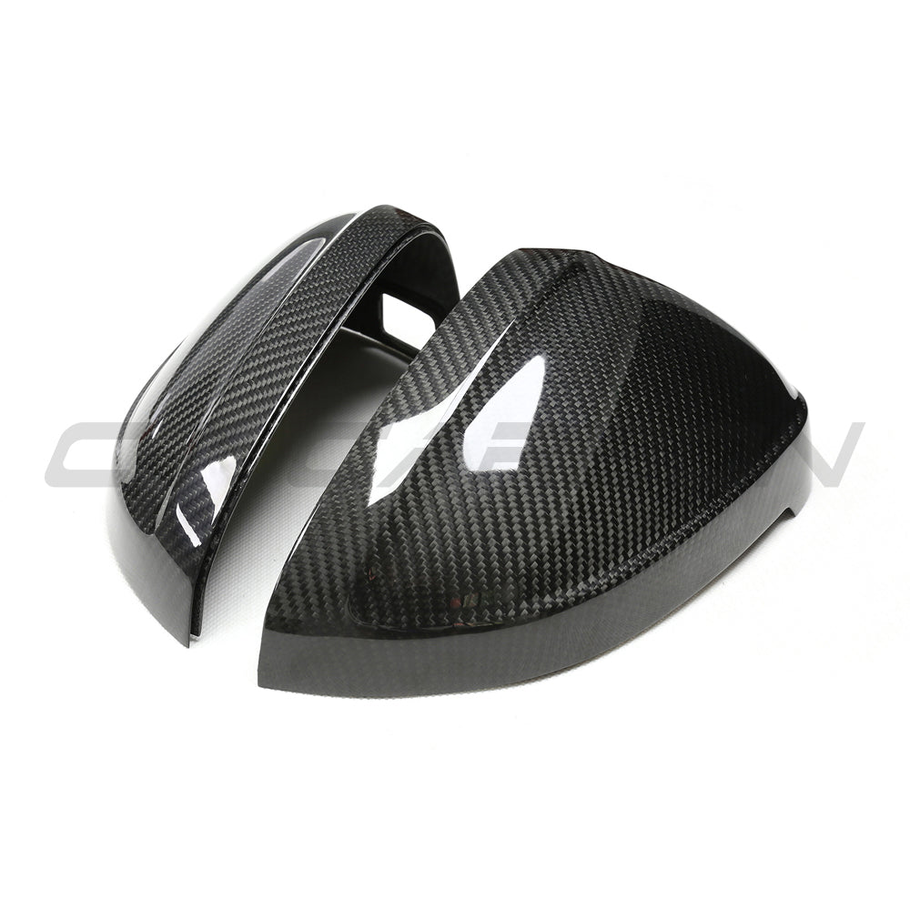 Audi A4/S4/RS4/A5/S5/RS5 B9 2016-2025 Pre-preg Carbon Fibre Mirrors - With Lane Assist - view 9