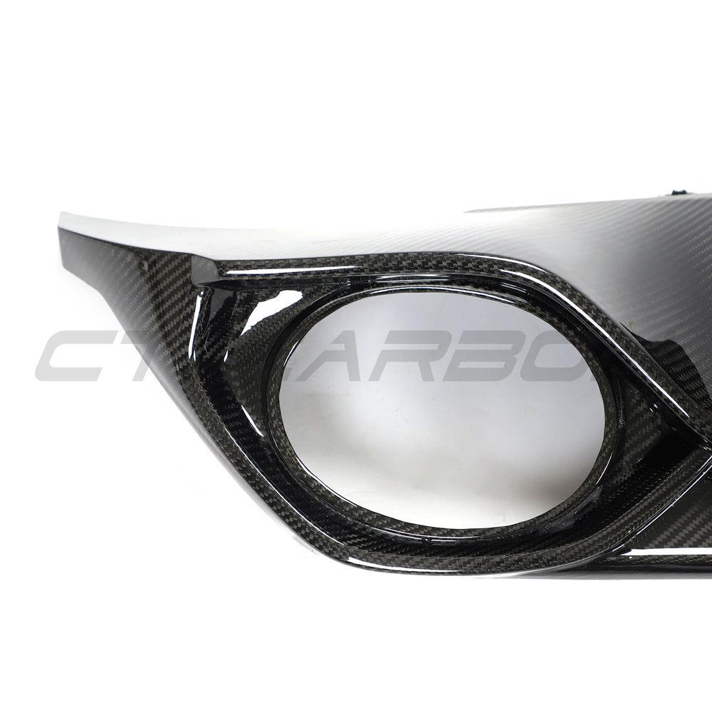 Audi RS3 8Y 2022-2024 Sportback Carbon Fibre Diffuser - V1 - CT Design - view 10
