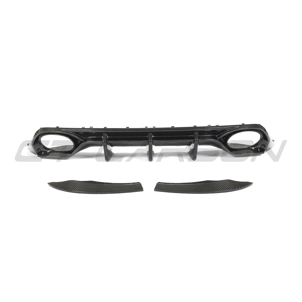 Audi RS3 8Y 2022-2024 Sportback Carbon Fibre Diffuser - V1 - CT Design - view 6