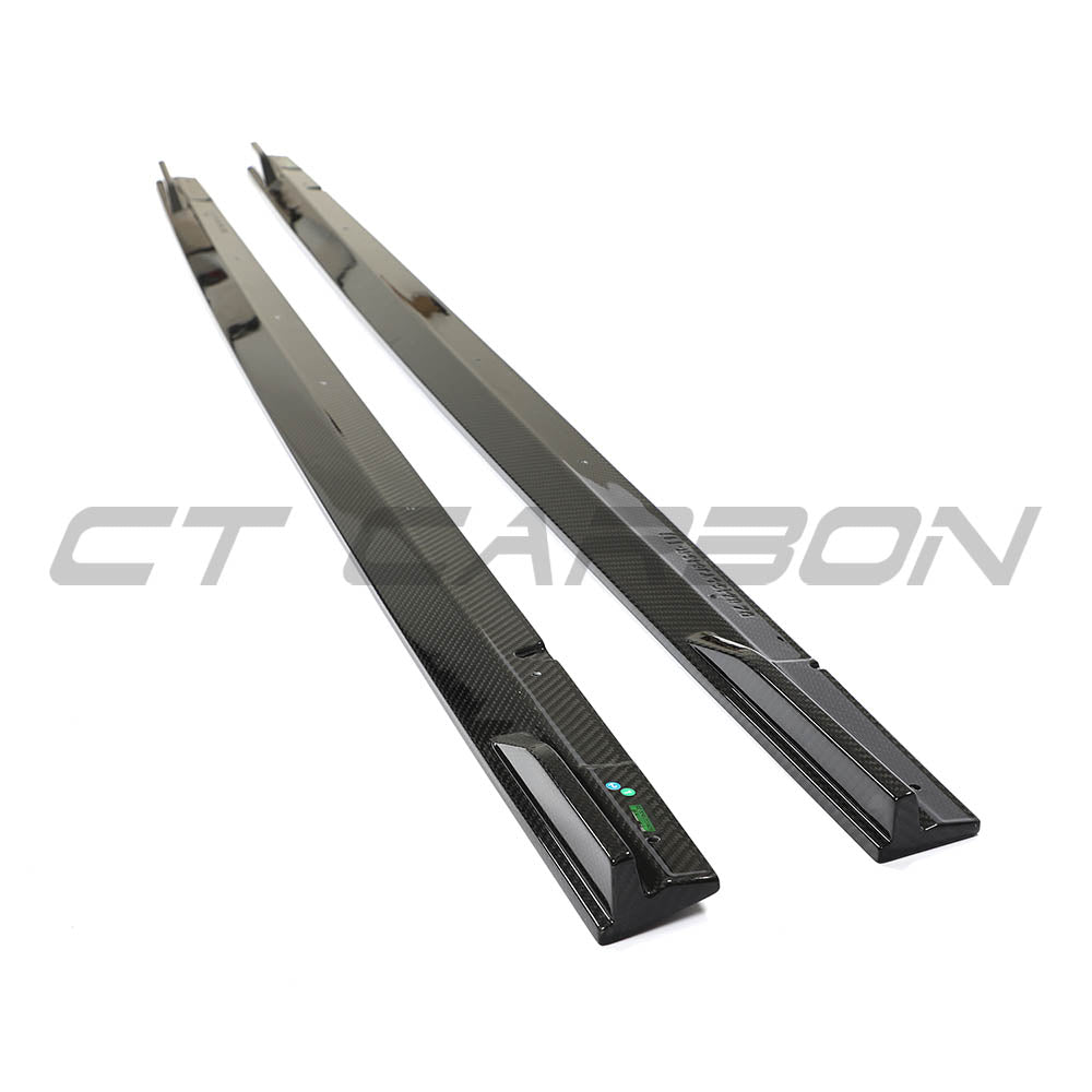 Audi RS3 8Y 2022+ Carbon Fibre Side Skirts V1 - CT Design - view 11