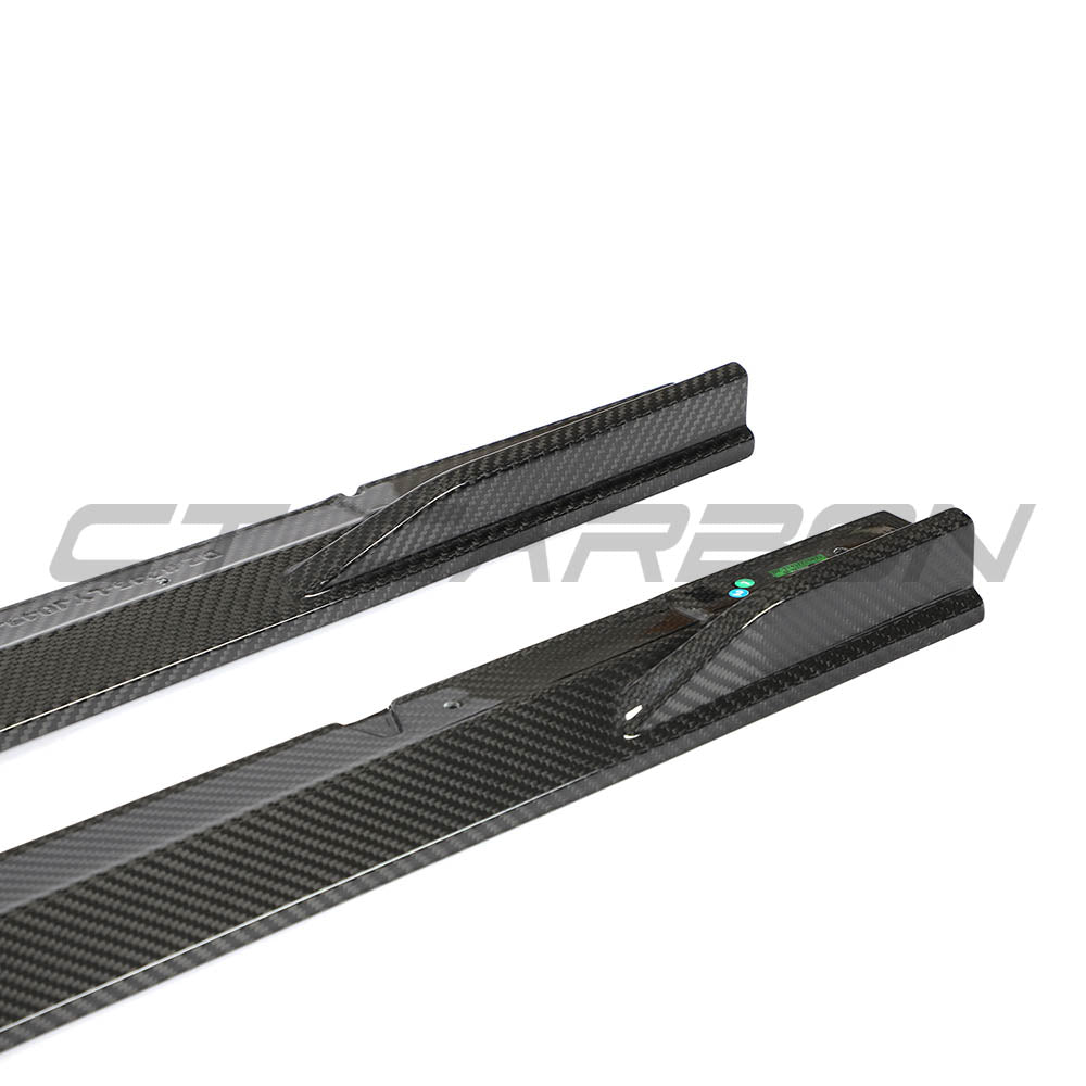 Audi RS3 8Y 2022+ Carbon Fibre Side Skirts V1 - CT Design - view 12