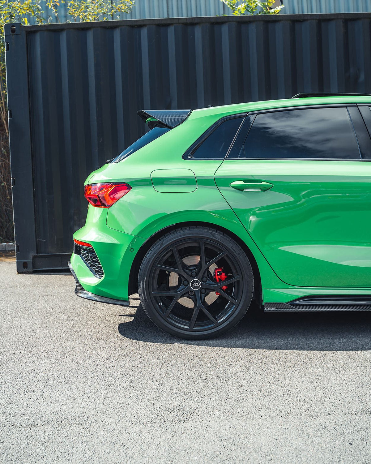 Audi RS3 8Y 2022+ Carbon Fibre Side Skirts V1 - CT Design - view 5