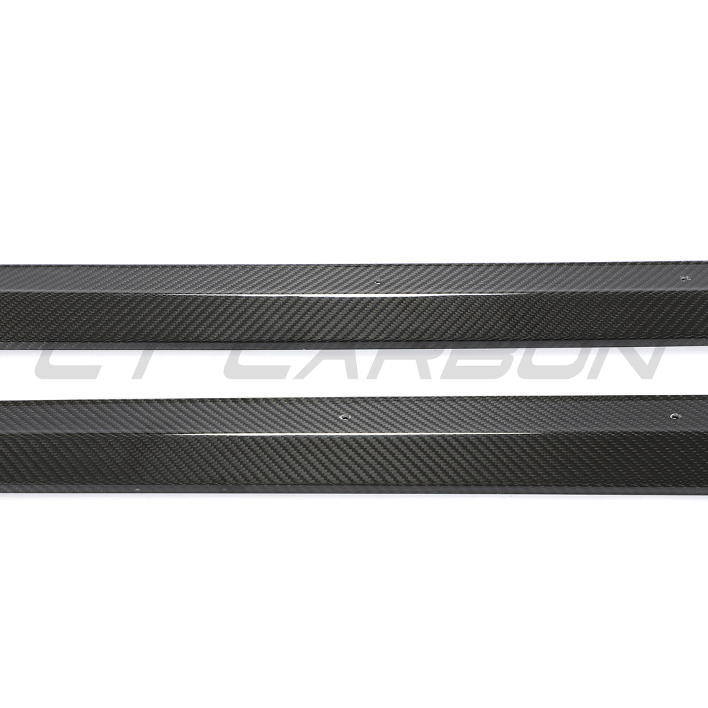 Audi RS3 8Y 2022+ Carbon Fibre Side Skirts V1 - CT Design - view 7