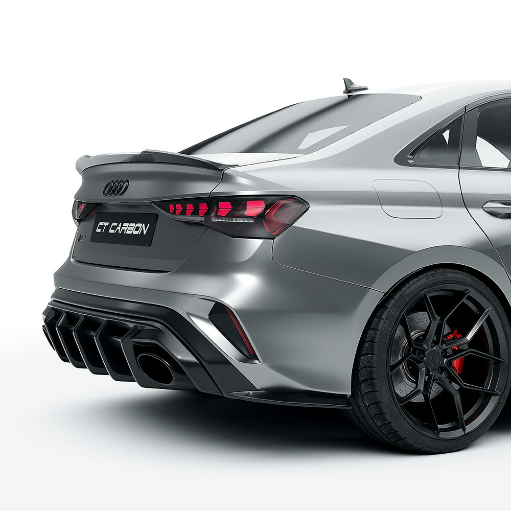 Audi RS3 8Y 2025+ Facelift Saloon Full Carbon Fibre Kit - CT Design - view 20