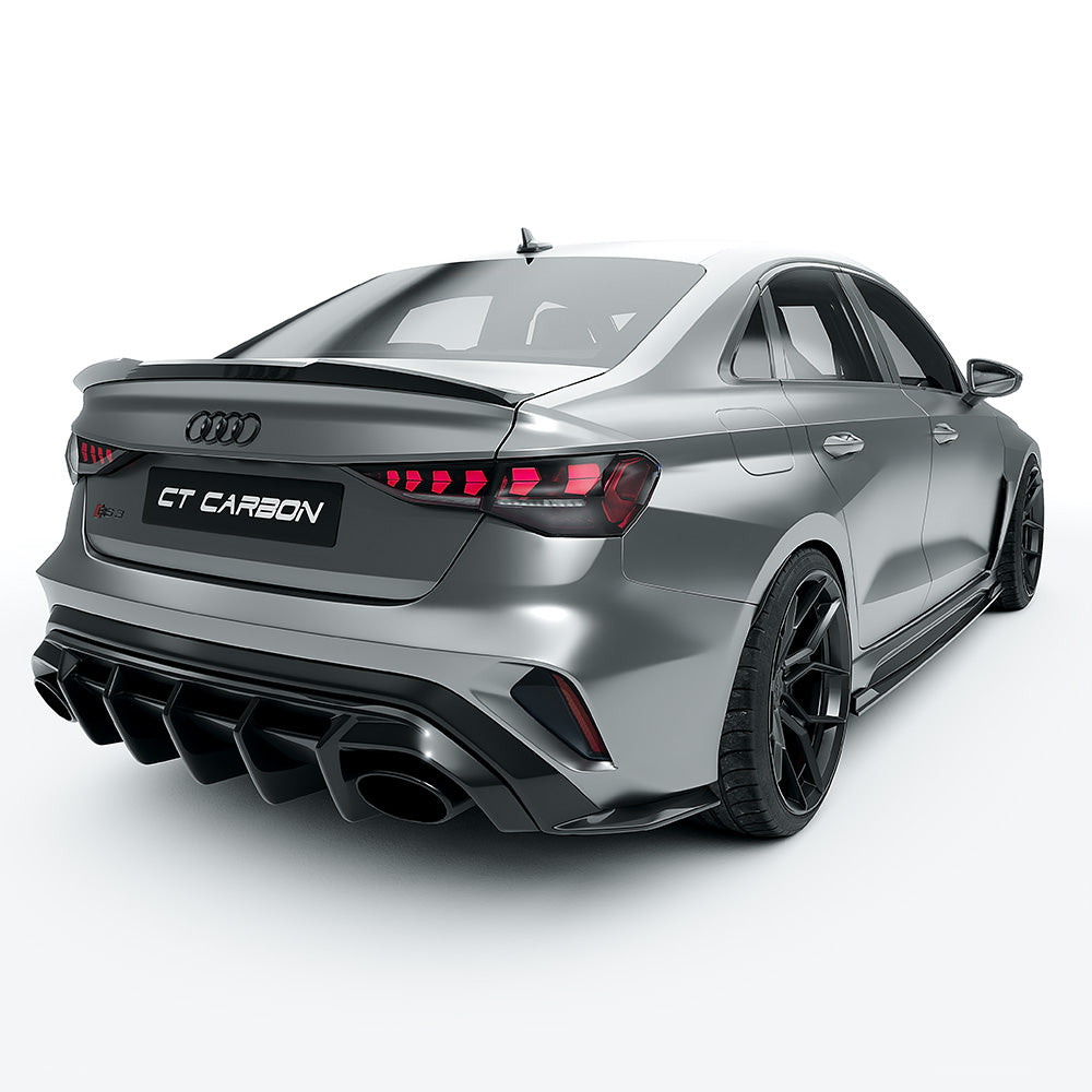 Audi RS3 8Y 2025+ Facelift Saloon Full Carbon Fibre Kit - CT Design - view 12
