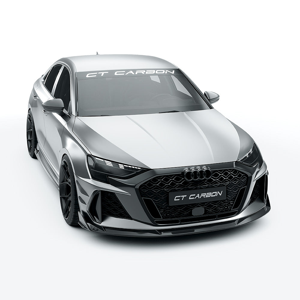 Audi RS3 8Y 2025+ Facelift Saloon Full Carbon Fibre Kit - CT Design - view 16