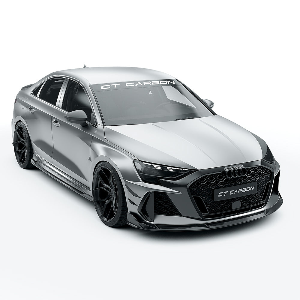Audi RS3 8Y 2025+ Facelift Saloon Full Carbon Fibre Kit - CT Design - view 10