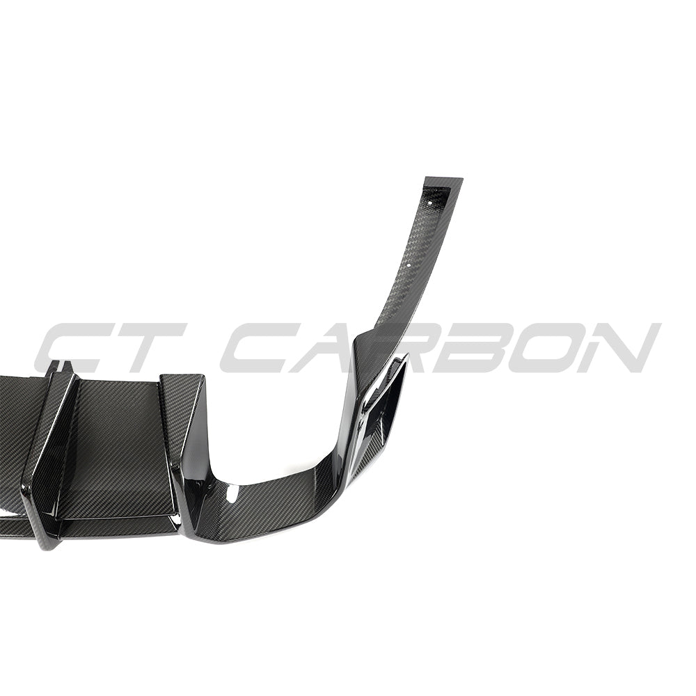 Audi RS4 B9 & B9.5 2016-2024 Carbon Fibre Diffuser - CT Design - view 15