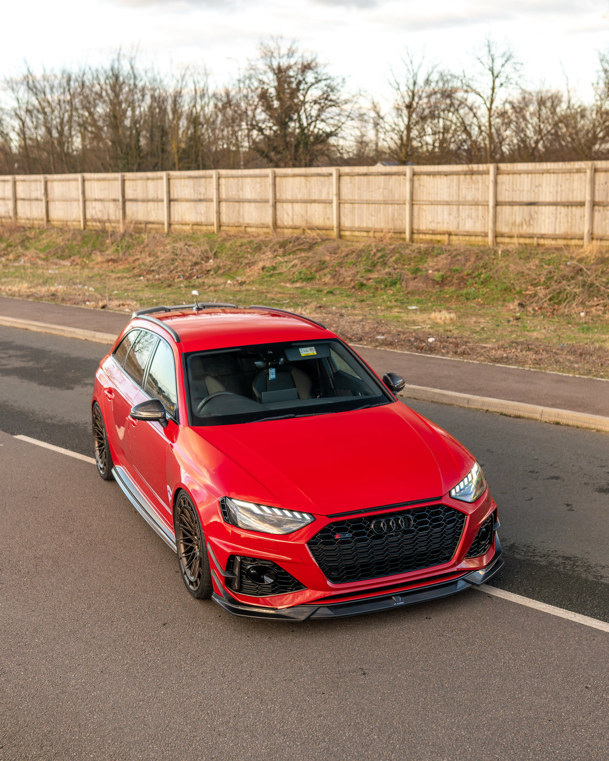 Audi RS4 B9.5 Carbon Fibre Splitter - CT Design - view 4