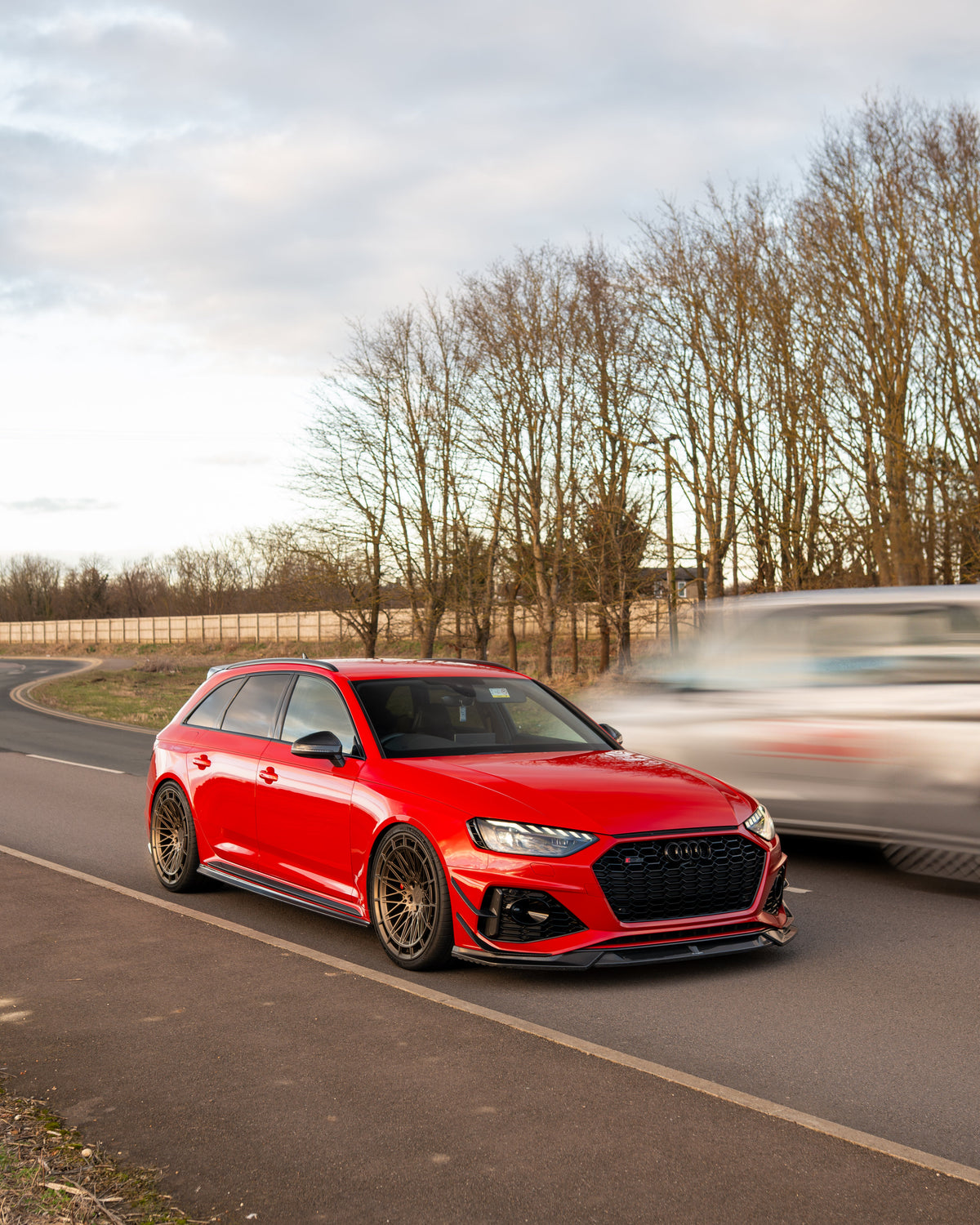 Audi RS4 B9.5 Carbon Fibre Splitter - CT Design - view 7
