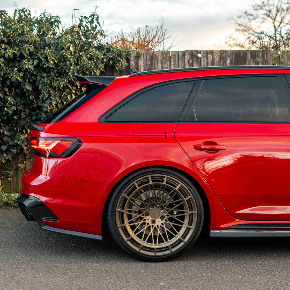 Audi A4/S4/RS4 B9 & 9.5 Carbon Fibre Middle Spoiler - CT Design - view 4
